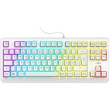 Hama uRage Exodus 220 TKL Gaming Tastatur weiß, USB, DE (217819)