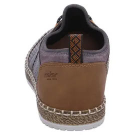 Rieker Slip-Ons Herren Grau 45
