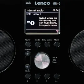 Lenco PIR-645 schwarz