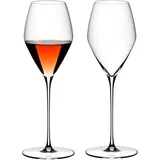 Riedel Veloce Rosé Weingläser 2er Set transparent