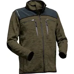PROTOS® Strickjacke INUIT, grün 104230 , 1 Stück, Größe: 3XL