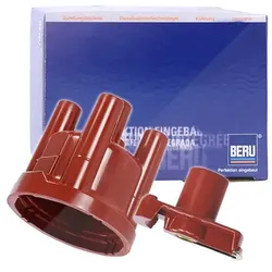 Beru Set Verteilerkappe + Verteilerläufer [Hersteller-Nr. 31216699] für Seat, Skoda, VW