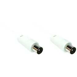 Good Connections Antennenkabel - IEC-Anschluss Stecker zu IEC-Anschluss Stecker