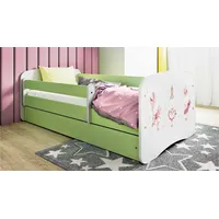 raumhirsch furniture Kinderbett Raumhirsch 80 x 180 cm Holzwerkstoff grün