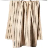 Bongusta - Naram Bath Towels - Badehandtuch Gr 70 x 140 cm beige/blau