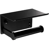 Wandmontierter Toilettenpapierhalter ohne Bohren für das Badezimmer, Toilettenpapier-Schubladenbox, Schubladenregal