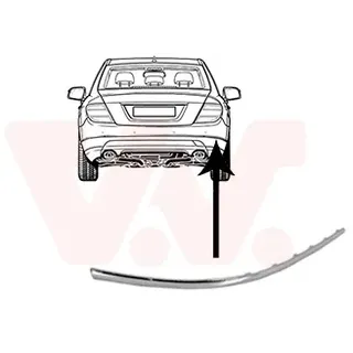 Van Wezel Blende, Stoßfänger hinten rechts