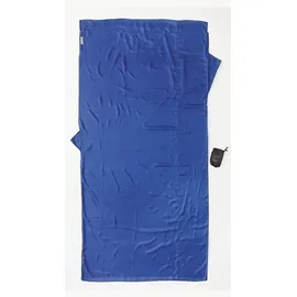 Cocoon TravelSheet XL Seide Hüttenschlafsack (Wärmeleistung +5,3°C / Max. Körpergröße 210cm / Gewicht 0,22kg) - STK - ultramarine blue