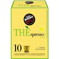 Caffè Vergnano 1882 THÈspresso Teekapseln kompatibel mit Nespresso, Zitrone - 6 Packungen mit 10 Kapseln (insgesamt 60 Kapseln)