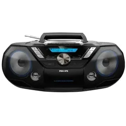 Philips AZB798T/12 tragbares CD-Kassetten-Radio mit DAB+, Bluetooth, USB & MP3-W...