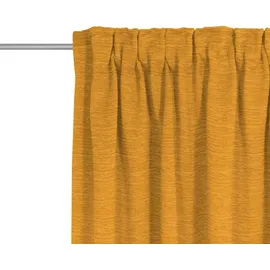 Wirth Vorhang WIRTH "Trondheim B" Gr. 1, gold (altgoldfarben), B:131cm H:145cm, Polyacryl, Gardinen, nach Maß