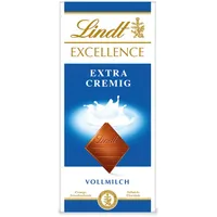 Lindt Excellence Extra Cremig Vollmilch Schokoladentafel 100g