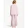 Seidensticker Pyjama gestreift Rosa L
