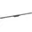 1200 mm brushed black chrome