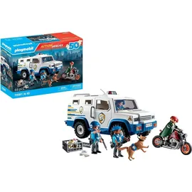 Playmobil Action Heroes Geldtransporter 71597