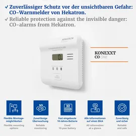 Hekatron KonexXt CO One Weiß