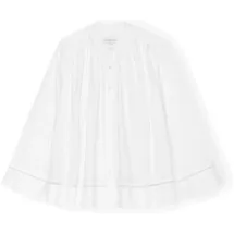 MOSHI MOSHI MIND Blusentop MOSHI MOSHI MIND "moshi moshi mind Shirt july", Damen, Gr. M, weiß, Obermaterial: 100% Baumwolle, Blusen Blusentop