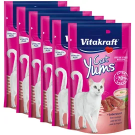 Vitakraft Cat Yums Leberwurst 9 x 40 g