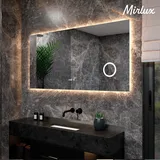 Badezimmerspiegel - 160x80cm - Rahmenlos - Rechteck