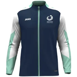 JAKO "Jugend trainiert" Polyesterjacke Dynamic (marine/weiß/minze / Größe 164 / Kinder)