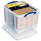 Really Useful Box Aufbewahrungsbox 3er-Set Stapelbar (48 x 39 x 31 cm, 35 Liter