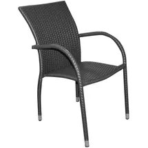 Zebra Technologies Zebra Milano Stapelsessel 53 x 70 x 87 cm grau