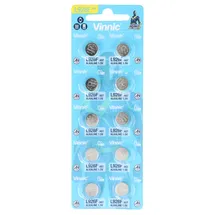Vinnic AG7 Knopfzelle 55 mAh 10 St.