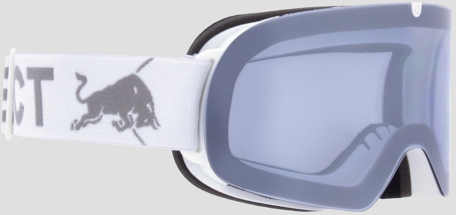 Red Bull SPECT Eyewear SOAR-010SI1 White Goggle smoke with silver mirror Gr. Uni