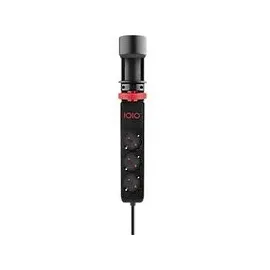 Olympia Steckdosenleiste SL 3000 1,5 m Schwarz 3 St.