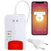 VisorTech Smarter Multi-Gasmelder für haushaltsübliche Gase, WLAN & App, 85 dB