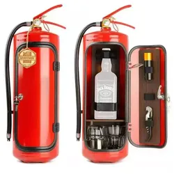 Getränkeregal Minibar Feuerlöscher Bar Design Divit MF51
