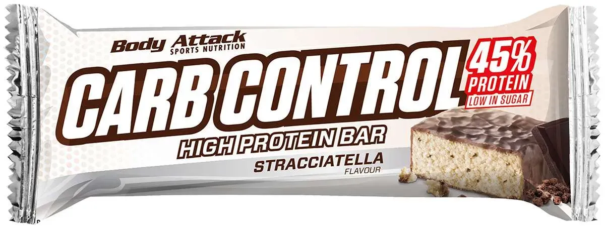 body attack carb control crunchy chocolate