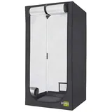 Garden Highpro Growbox 80 x 80 x 180 cm Schwarz