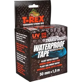 T-Rex Klebeband Waterproof Transparent 50 mm x 1,5 m