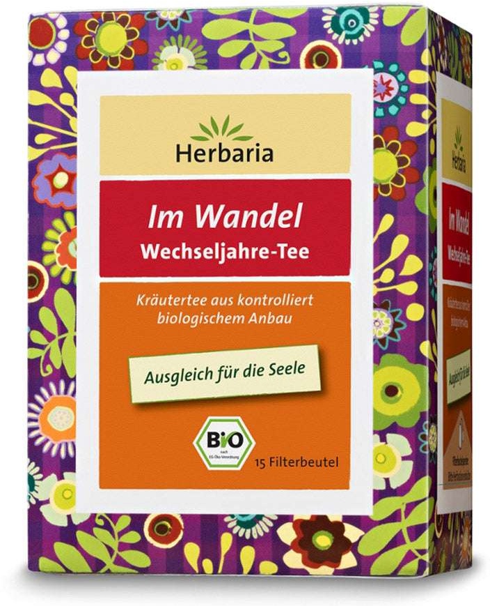 Herbaria Im Wandel - Wechseljahretee 15FB Bio 8Herbaria Well Being Tee’s)