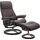 Stressless Relaxsessel View Paloma 82 x 109 x 81 cm Rot mit Hocker