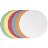 Franken Moderationskarten gelb Ø 14,0 cm, 500 Blatt