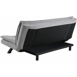 Actona Schlafsofa Mikrofaser 3-Sitzer Grau