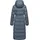 Ragwear Damen, Wintermantel Warmer atmungsaktiver und wasserdichter Mantel mit angesagtem Hahnentritt Muster mit Kapuze Niara Long Print YOUMODO Cloud Gr. 3XL - 3XL