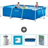 Rechteckiger Frame Pool - 300x200x75 Cm - 5-teilig  Scb124