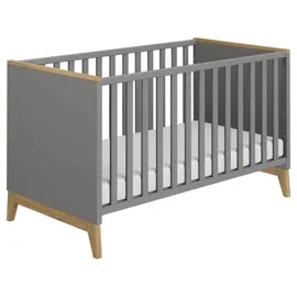 Paidi Babybett Sten, 70 x 140 cm Dekor Grau