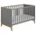 Paidi Babybett Sten, 70 x 140 cm Dekor Grau
