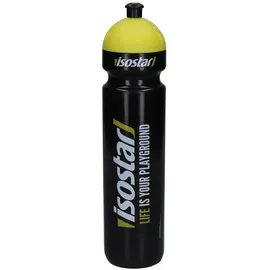 Isostar Push Pull Trinkflasche Black 1000 ml