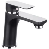 CORNAT Noir Round Einhandmischer Schwarz