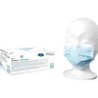 Maimed MAIMED- FM Comfort OP-Mundschutz, Maske 3-lagig PP-Vlies, Gummibänder, blau