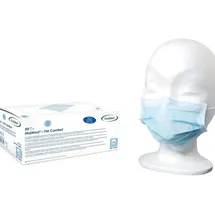 Maimed MAIMED- FM Comfort OP-Mundschutz, Maske 3-lagig PP-Vlies, Gummibänder, blau