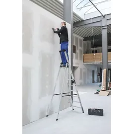 Günzburger Aluminium-Stufenstehleiter 12 Stufen (41512)
