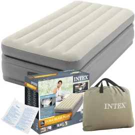 Intex Queen Comfort Elevated AIRBED W/Fiber-TECH BIP