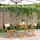 vidaXL 3-tlg. Bistro-Set Beige Stoff und Massivholz