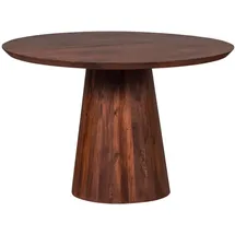 Woood Esstisch Limit aus Mangoholz, runde Form, H 76 cm x Ø 130 cm